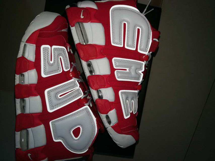 nike air more uptempo - Rojo Blanco