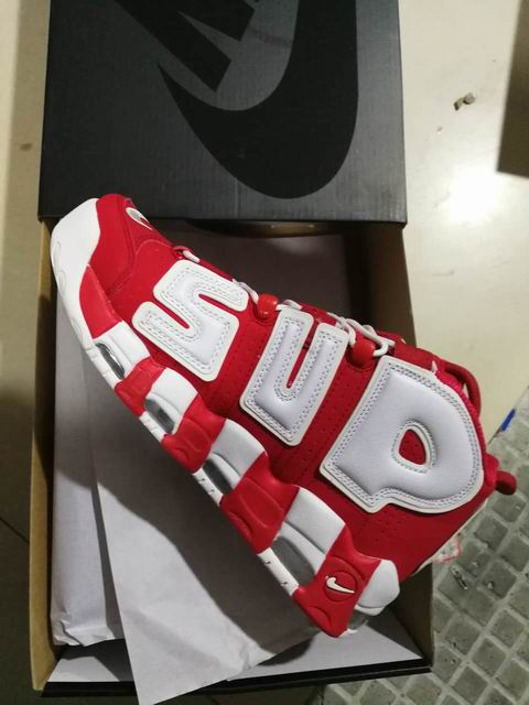 nike air more uptempo - Rojo Blanco