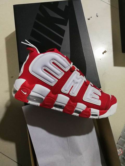nike air more uptempo - Rojo Blanco