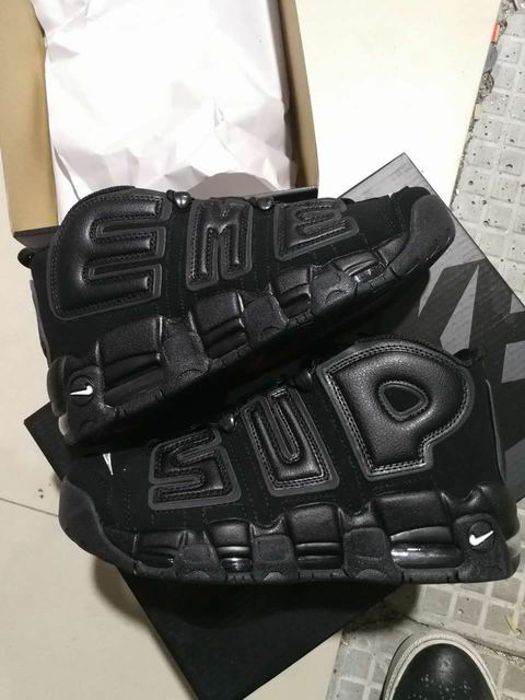 nike air more uptempo - Negro
