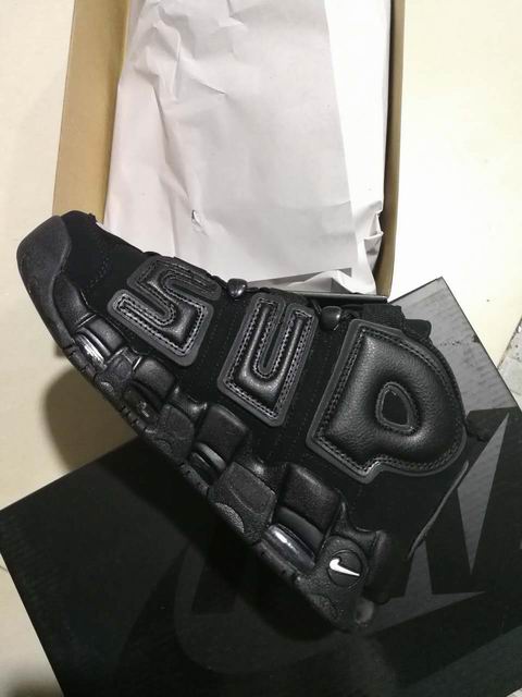 nike air more uptempo - Negro