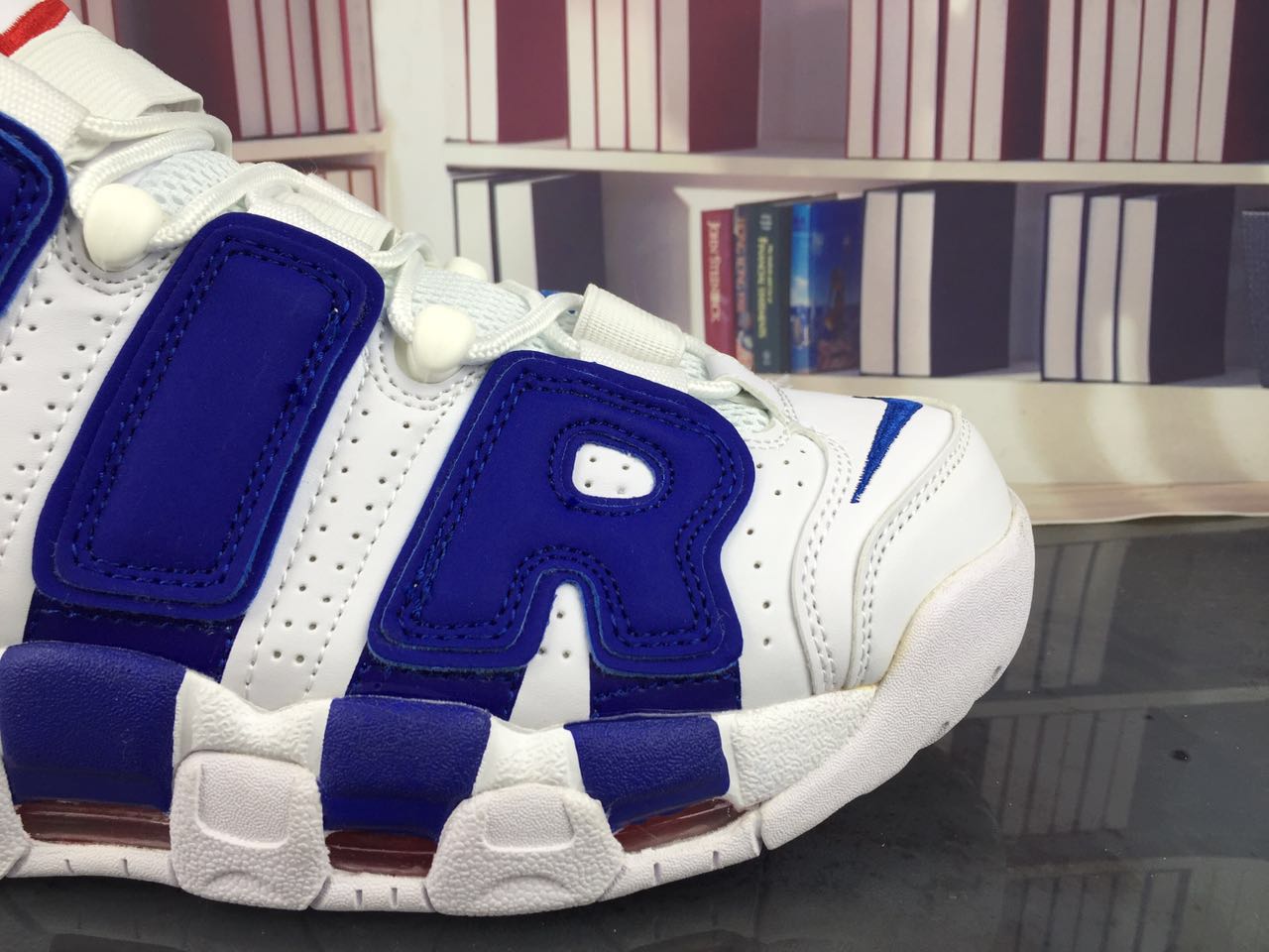 nike air more uptempo - Blanco Azul