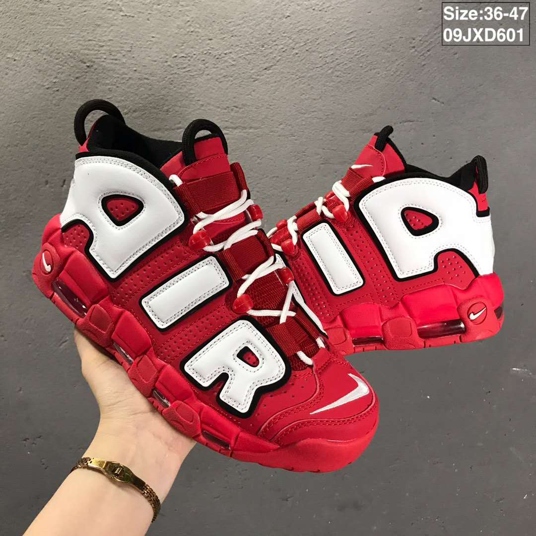 nike air more uptempo - Rojo Blanco