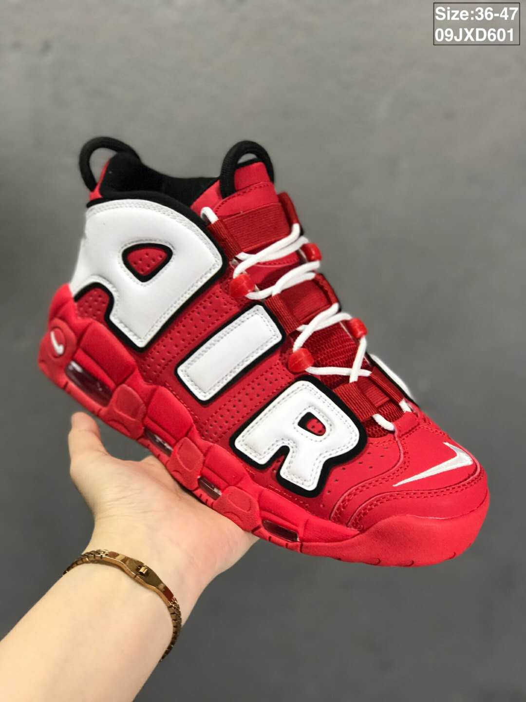 nike air more uptempo - Rojo Blanco