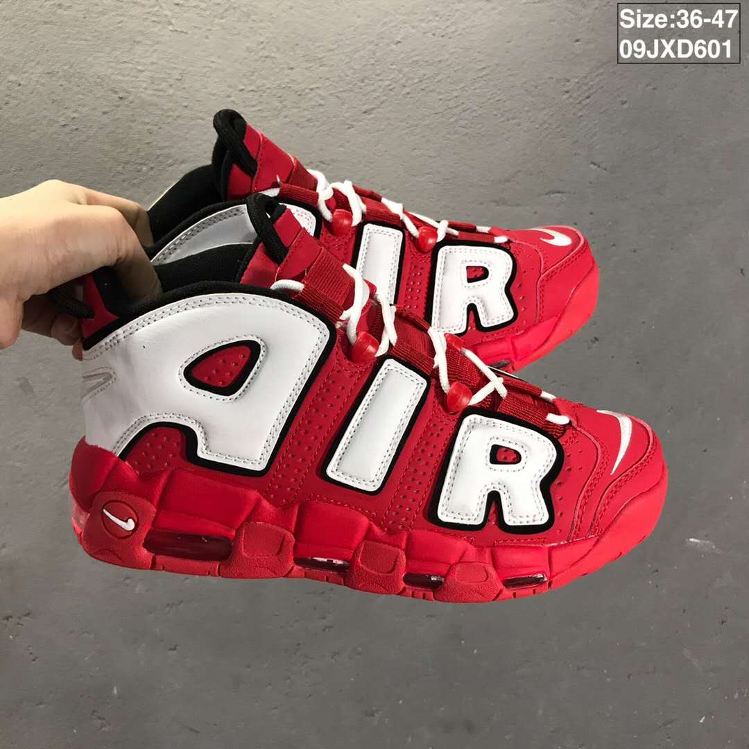 nike air more uptempo - Rojo Blanco