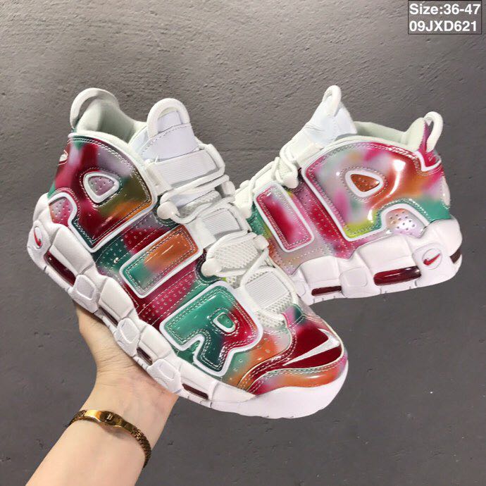 nike air more uptempo - Blanco Arcoiris