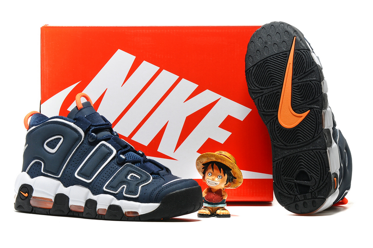 nike air more uptempo - Azul Blanco