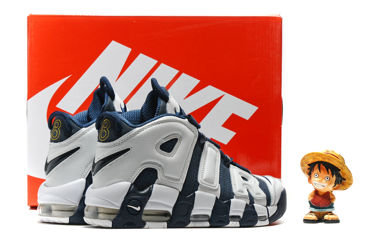 nike air more uptempo - Azul Blanco