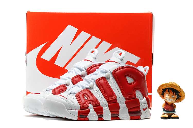nike air more uptempo - Blanco Rojo