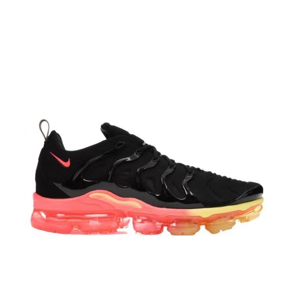 nike air vapormax tn plus - Negro Rojo Amarillo Naranjo