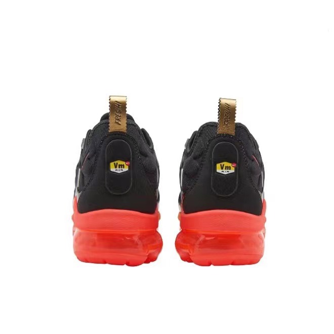 nike air vapormax tn plus - Negro Rojo Amarillo Naranjo