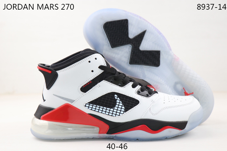 jordan jordan mars 270 - Blanco Negro Rojo