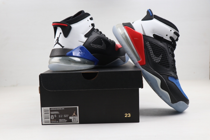 jordan jordan mars 270 - Negro Blanco Rojo Azul Transparente