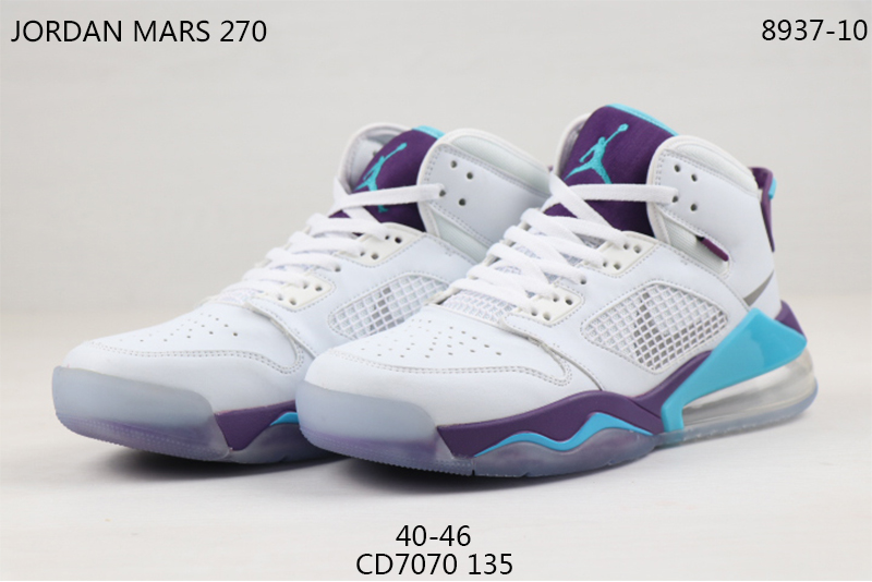 jordan jordan mars 270 - Blanco Morado Celeste