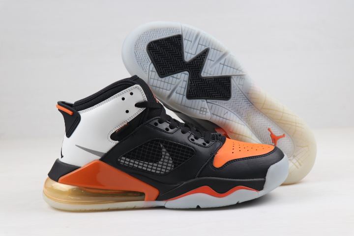 jordan jordan mars 270 - Negro Blanco Naranjo Gris