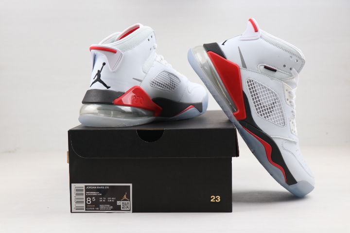 jordan jordan mars 270 - Negro Blanco Rojo Transparente