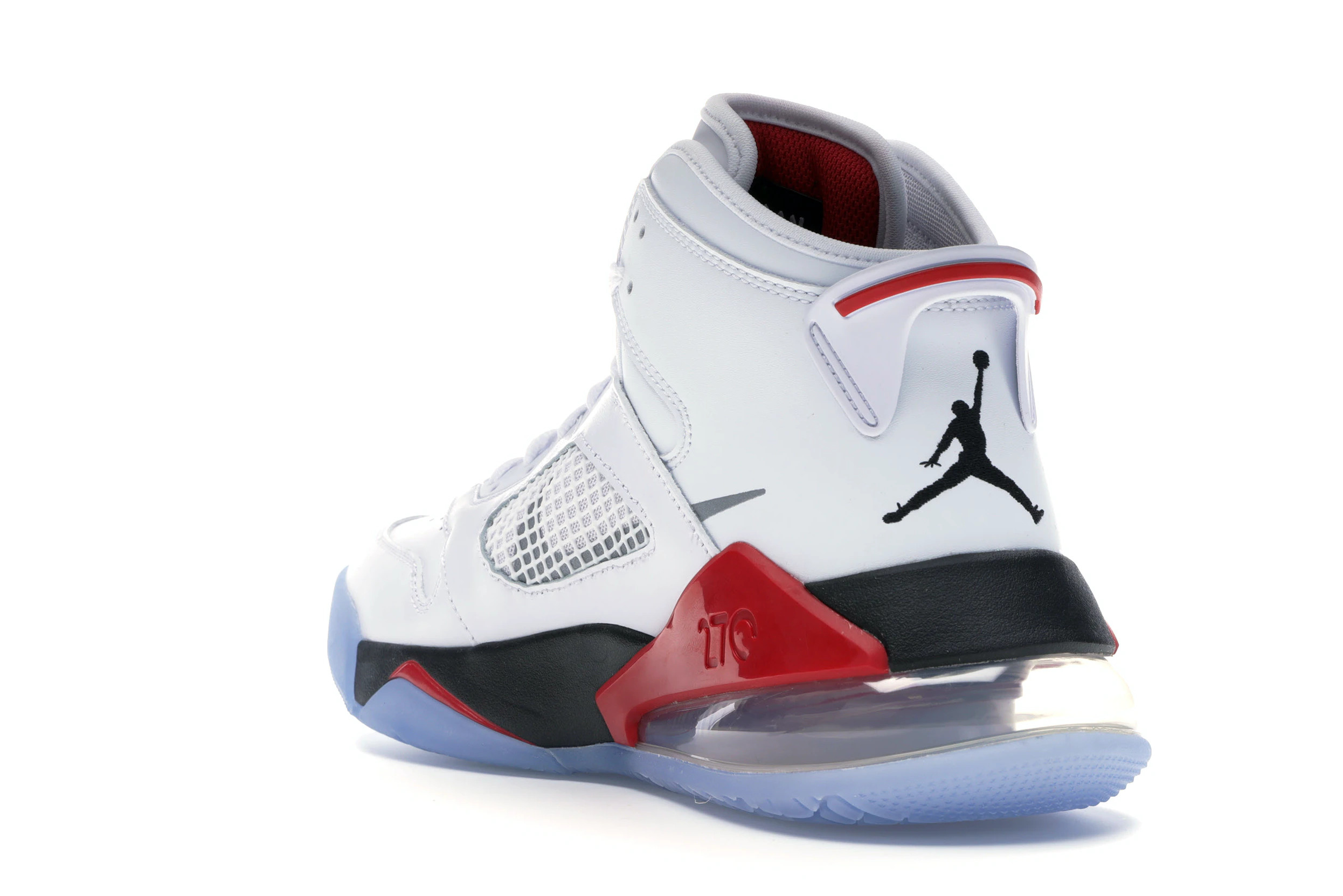 jordan jordan mars 270 - Negro Blanco Rojo Transparente