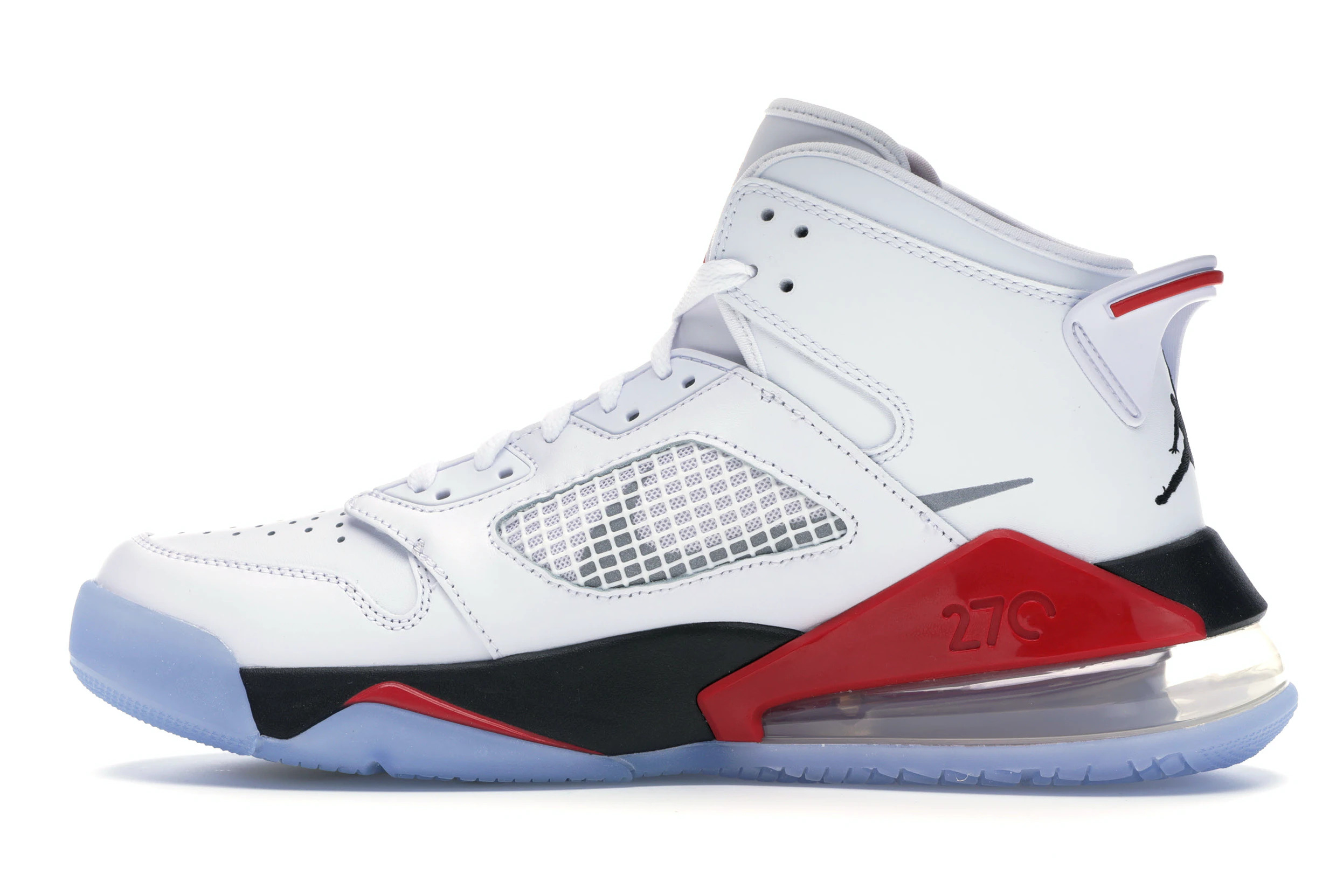 jordan jordan mars 270 - Negro Blanco Rojo Transparente