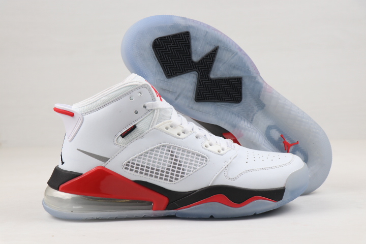 jordan jordan mars 270 - Negro Blanco Rojo Transparente