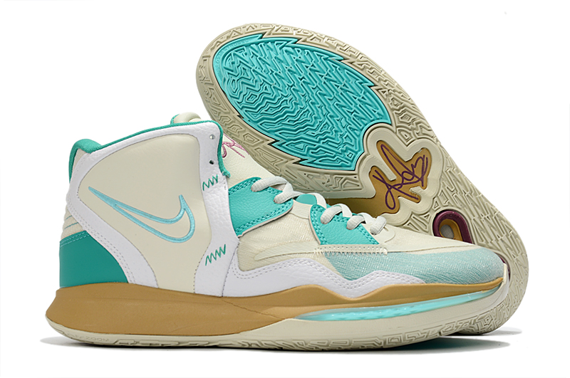 nike kyrie 7 - Blanco Menta Dorado