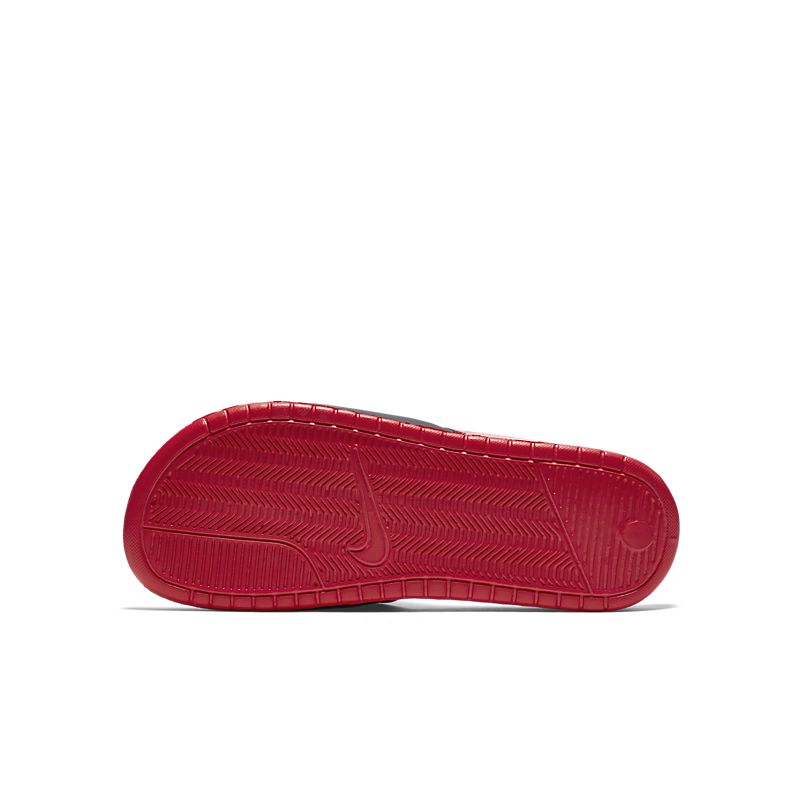 nike sandalia - Negro Rojo