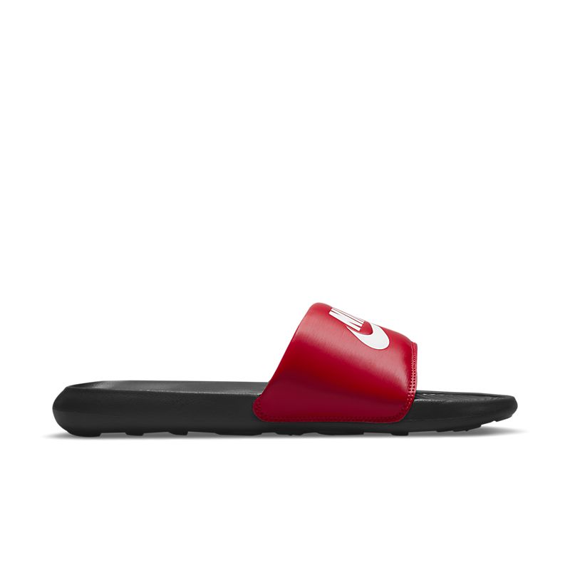 nike sandalia - Negro Rojo Blanco