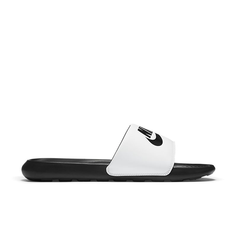 nike sandalia - Blanco Negro