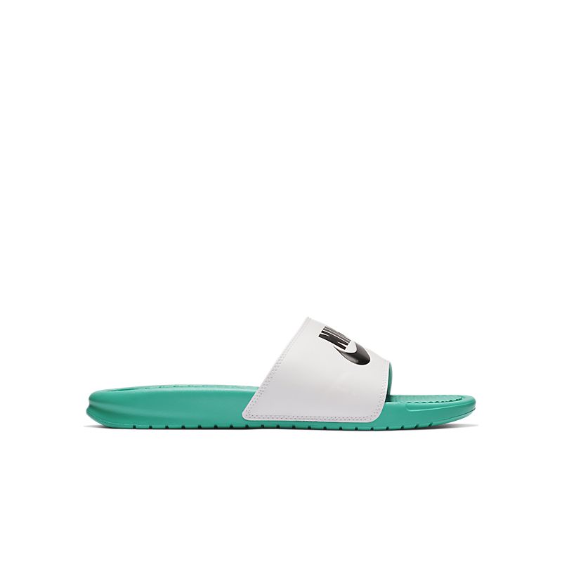 nike sandalia - Celeste Blanco
