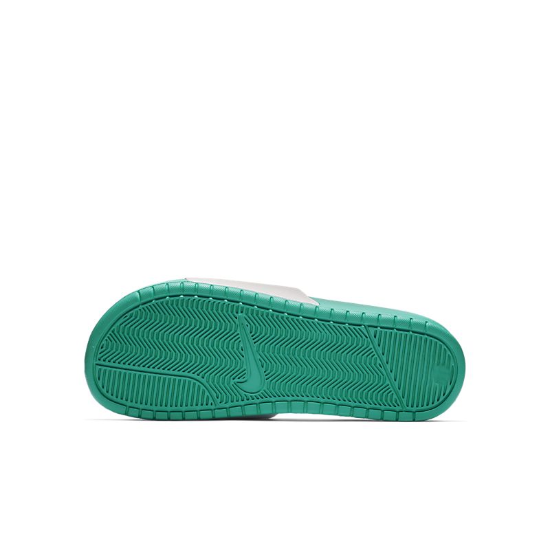 nike sandalia - Celeste Blanco
