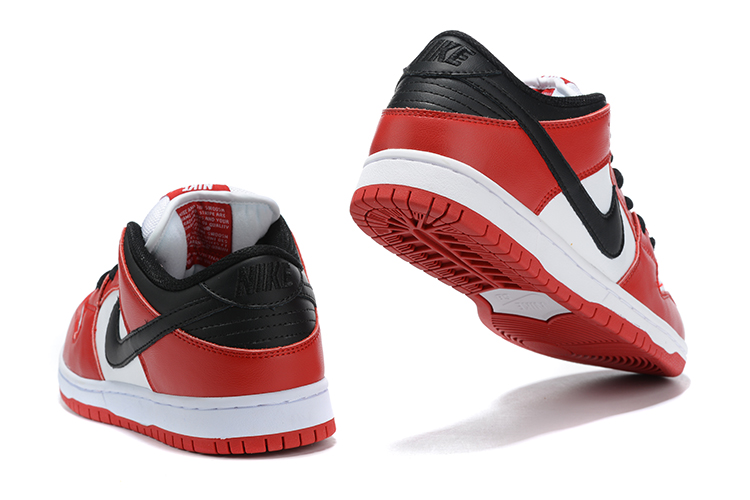 nike sb dunk - Rojo Blanco Negro