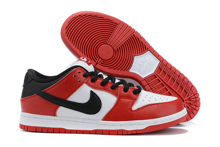 nike sb dunk - Rojo Blanco Negro
