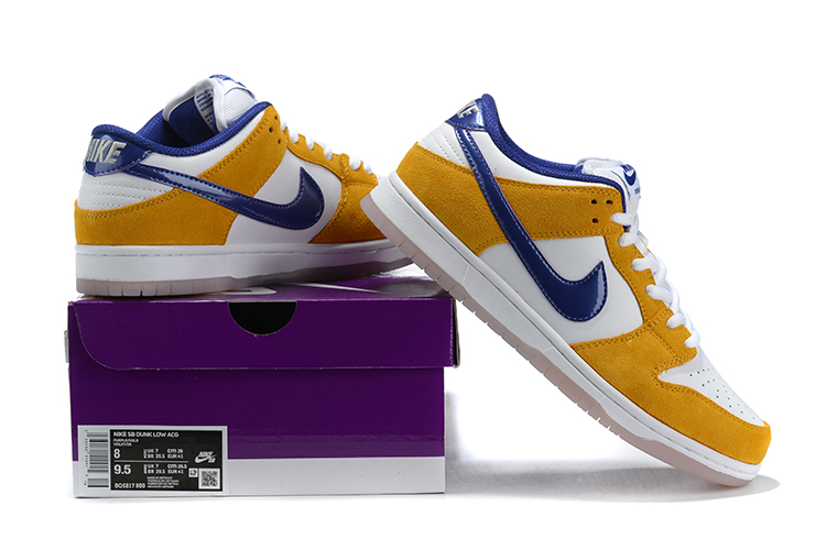 nike sb dunk - Amarillo Blanco Azul