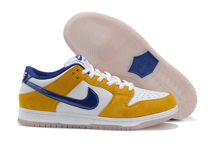 nike sb dunk - Amarillo Blanco Azul
