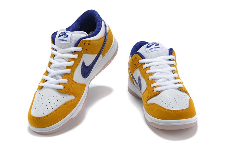 nike sb dunk - Amarillo Blanco Azul