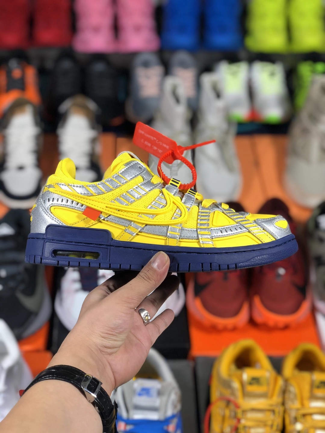 nike sb dunk - Amarillo Azul Gris