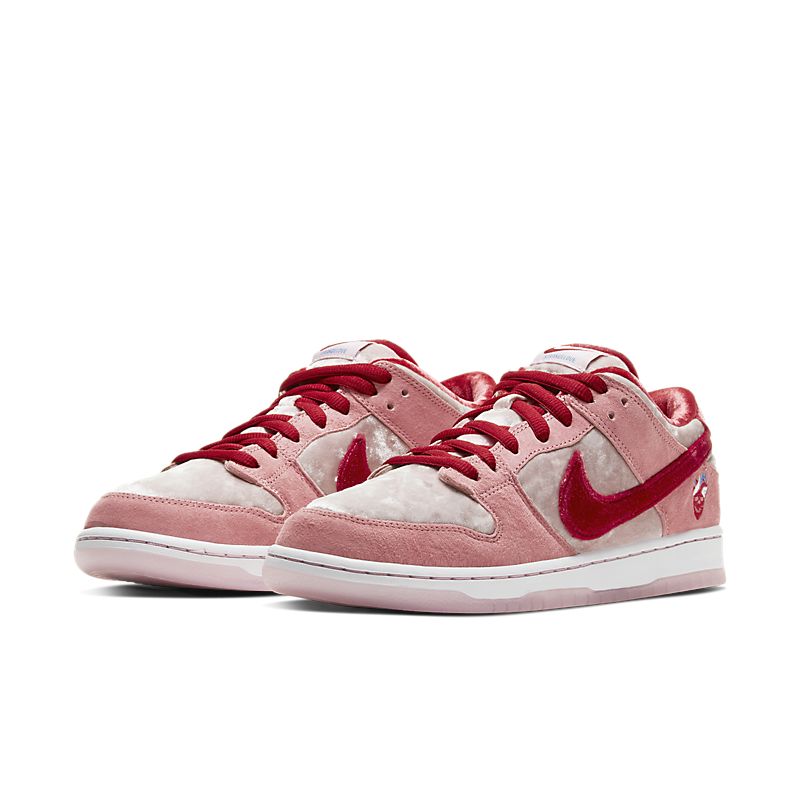 nike sb dunk - Rojo Rosado Blanco