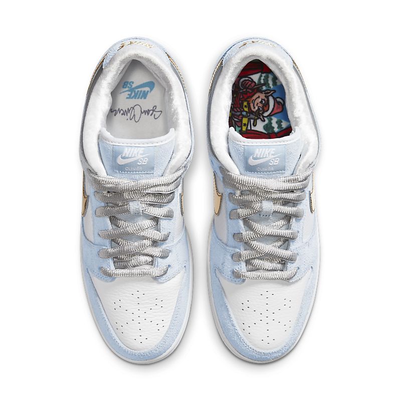nike sb dunk - Blanco Celeste Negro