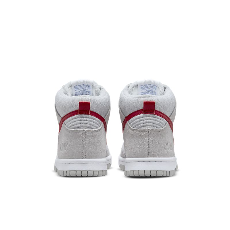 nike sb dunk high - Blanco Gris Rojo
