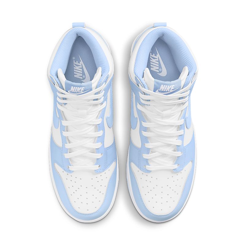 nike sb dunk high - Blanco Celeste