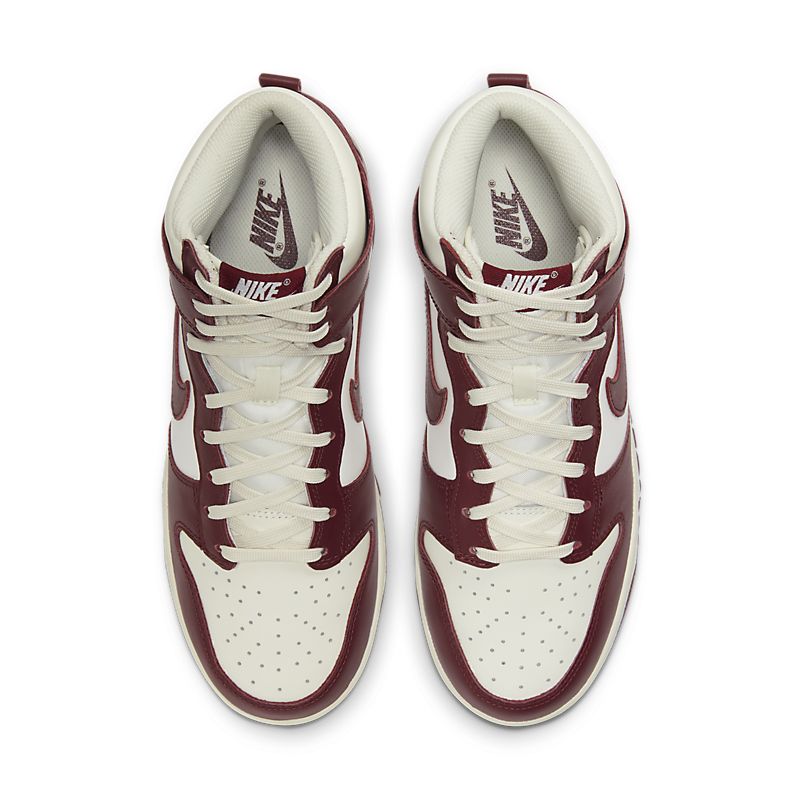 nike sb dunk high - Blanco Burdeo