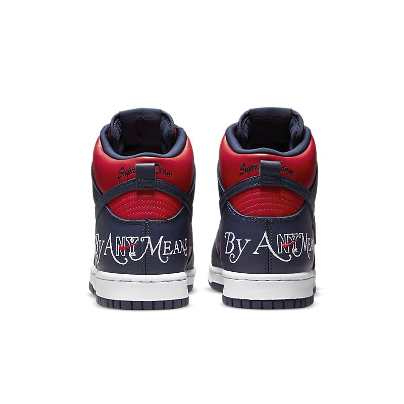 nike sb dunk high - Rojo Azul