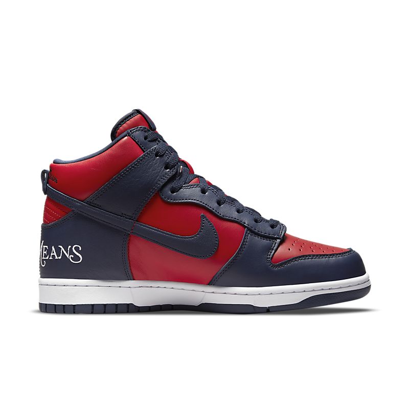 nike sb dunk high - Rojo Azul