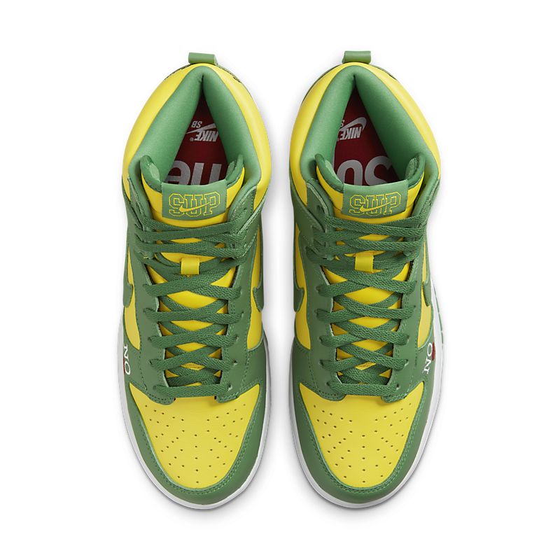 nike sb dunk high - Amarillo Verde