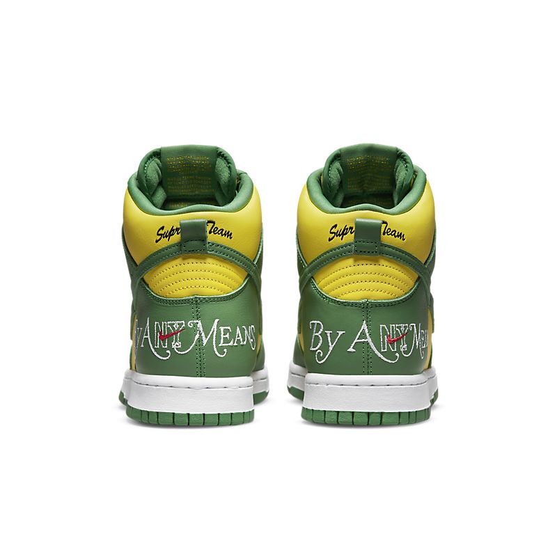 nike sb dunk high - Amarillo Verde