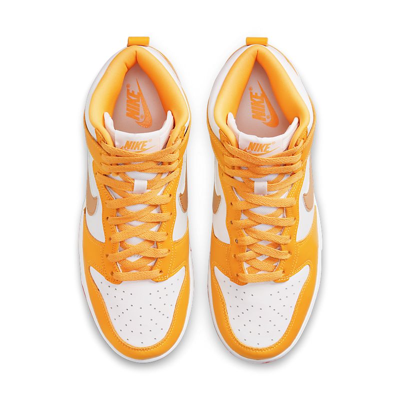 nike sb dunk high - Blanco Naranjo