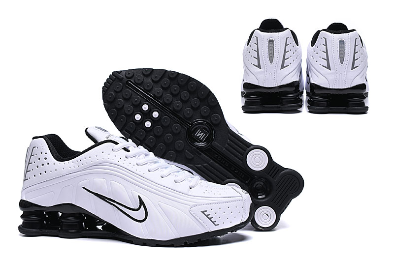nike shox r4 - Blanco