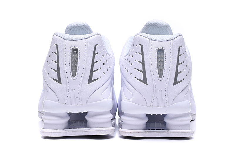 nike shox r4 - Blanco