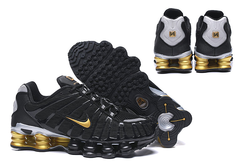 nike shox tl 2038 - Negro Dorado