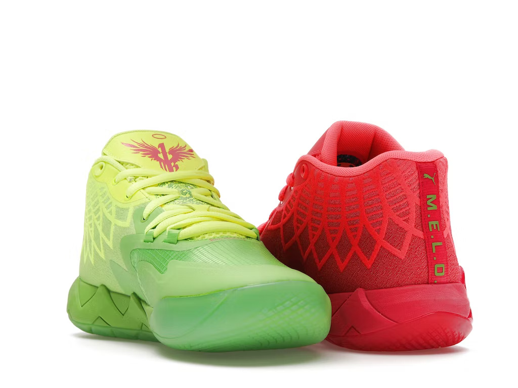 puma lamelo ball mb.01 - Fluor Rojo