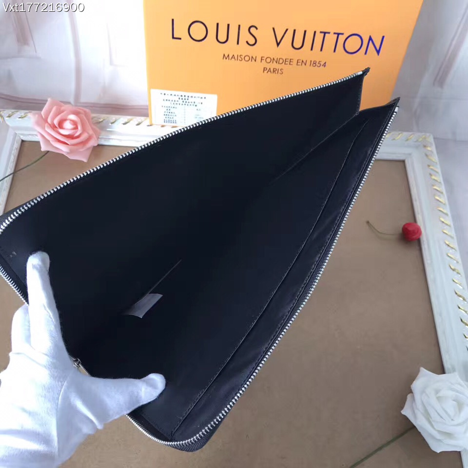 supreme louis vuitton - Negro